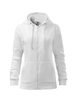 Trendy Zipper mikina dámská bílá Trendy Zipper mikina dámská bílá