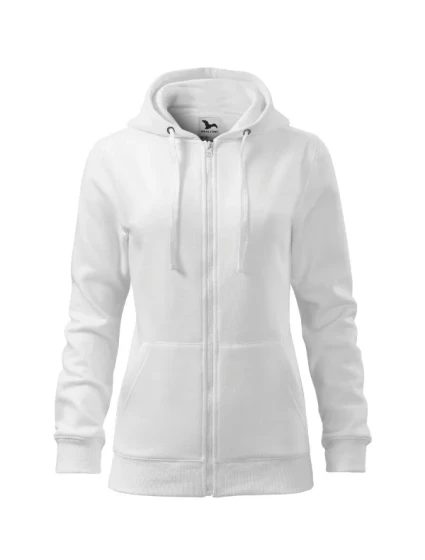 Trendy Zipper mikina dámská bílá Trendy Zipper mikina dámská bílá