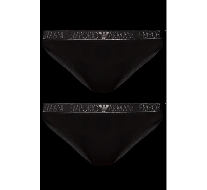 Dámské kalhotky 2PACK  00020 černé  model 19015176 - Emporio Armani