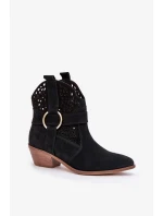 Boty na podpatku model 206789 Step in style Boty na podpatku model 206789 Step in style