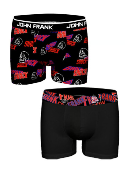 Pánské boxerky John Frank JF2BHYPE07 2PACK