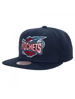 Mitchell & Ness NBA Houston Rockets Team Ground 2.0 Snapback Hwc Rockets Hat HHSS3258-HROYYPPPNAVY