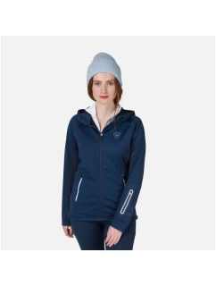 Rossignol W Softshellová mikina s kapucí Jkt navy blue