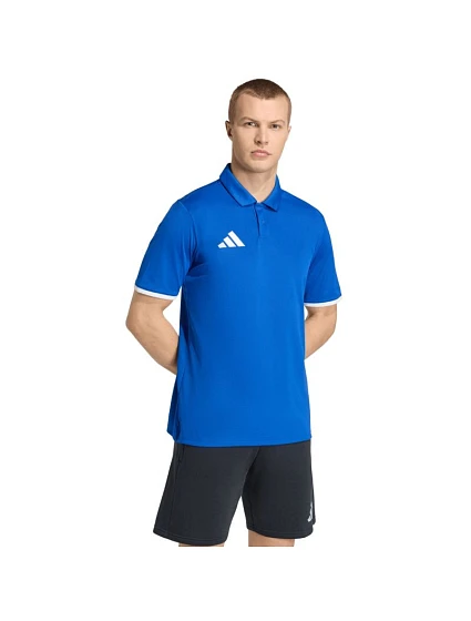 Pánské tričko adidas Entrada 26 Polo blue JZ6665 pánské Pánské tričko adidas Entrada 26 Polo blue JZ6665 pánské