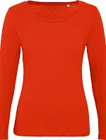 B&C Inspire LSL T /women_° Dámské tričko s dlouhým rukávem 01.TW71 fire red
