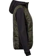 TJ Dámská hybridní strečová bunda s kapucí 18. deep green/black model 22498732 - Tee Jays TJ Dámská hybridní strečová bunda s kapucí 18. deep green/black model 22498732 - Tee Jays