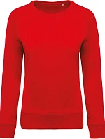 Kariban K 481 Dámská raglánová mikina z bio bavlny 20.K481 red