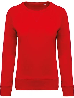 K Dámská raglánová mikina z bio bavlny 20.K red model 22509761 - Kariban