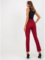 Spodnie LK SP model 21468349 bordowy - FPrice Spodnie LK SP model 21468349 bordowy - FPrice