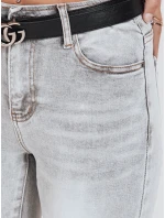 Dámské šedé džíny FashionStreet UY2802