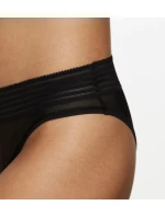 Tempting Sheer Highleg Tai - BLACK - TRIUMPH BLACK - TRIUMPH