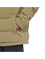 Pánská bunda adidas Helionic Climawarm Hoodie Olive JX0580 pánské oblečení