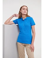 Russell Athletic 566F Dámské elastické piqué polo 10.566F bright royal Russell Athletic 566F Dámské elastické piqué polo 10.566F bright royal