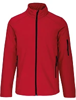 K 401 Pánská 3vrstvá softshellová bunda model 22508790 red - Kariban K 401 Pánská 3vrstvá softshellová bunda model 22508790 red - Kariban