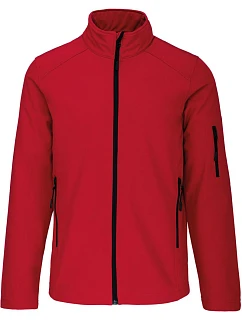Kariban K 401 Pánská 3-vrstvá softshellová bunda 20.K401 red