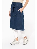 K zástěra středně dlouhá 20.K white model 22448411 - Kariban K zástěra středně dlouhá 20.K white model 22448411 - Kariban