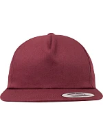 Flexfit 6502 5 panelová Snapback kšiltovka 55.6502 maroon Flexfit 6502 5 panelová Snapback kšiltovka 55.6502 maroon
