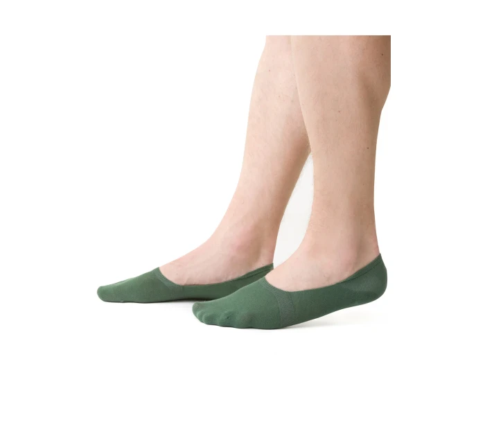 Steven 058 Pánské bavlněné ponožky barva:zelená 003