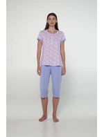 Pyžamo s knoflíkovou légou model 19697158 - Vamp