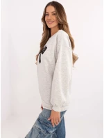 Mikina EM BL 617 model 20811730 světle šedá - FPrice Mikina EM BL 617 model 20811730 světle šedá - FPrice