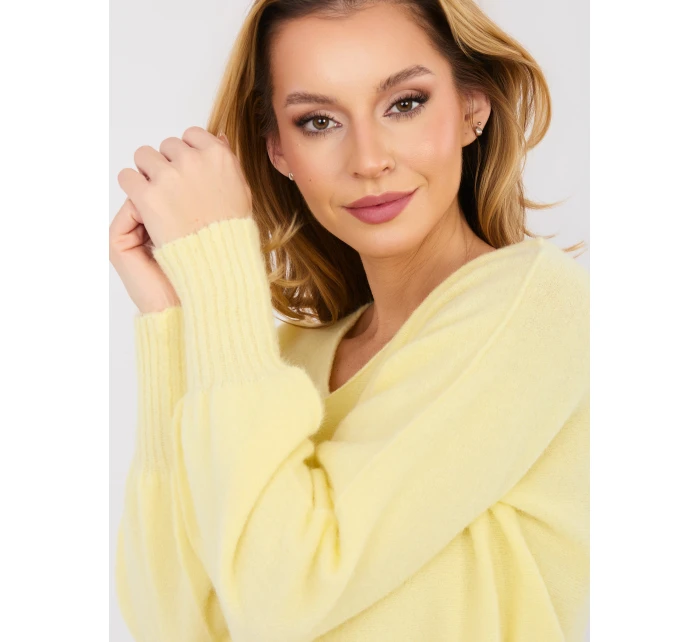 Jumper MI SW 2201.16P světle žlutý