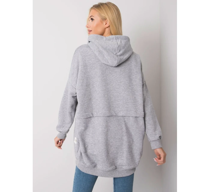 Mikina RV BL 7095.30P šedá