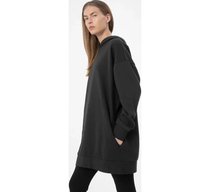 Dámská mikina H4Z22-BLD028 tmavě šedá - 4F