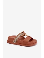 Klapky na platformě model 226368 Step in style Klapky na platformě model 226368 Step in style