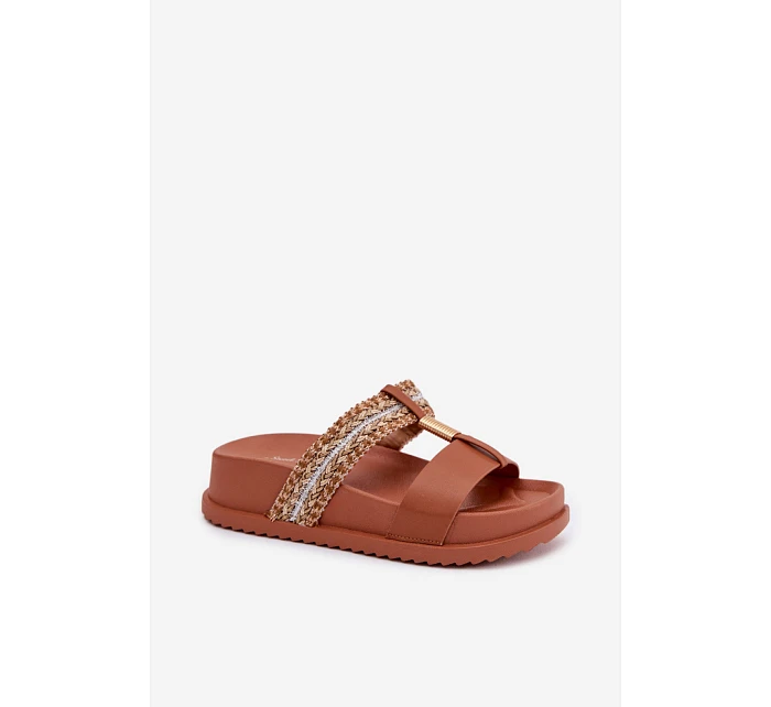 Klapky na platformě model 226368 Step in style Klapky na platformě model 226368 Step in style