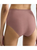 Dámské kalhotky GO Daily Cotton Highwaist - BROWN - sv. hnědé 1141 - SLOGGI Dámské kalhotky GO Daily Cotton Highwaist - BROWN - sv. hnědé 1141 - SLOGGI