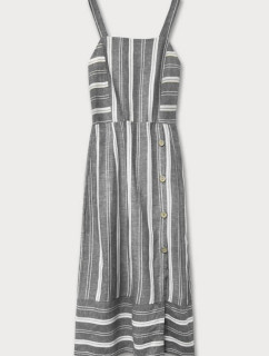 Šedé bavlněné šaty (345ART)