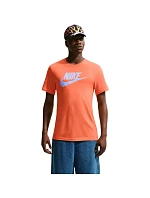 Pánské tričko Nike Nsw Tee Icon Futura, oranžové, AR5004 835 Pánské tričko Nike Nsw Tee Icon Futura, oranžové, AR5004 835