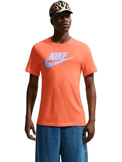 Pánské tričko Nike Nsw Tee Icon Futura, oranžové, AR5004 835