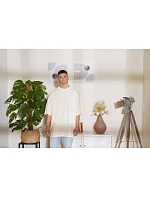 BY 193 Pánské oversize tričko white model 22416119 - Build your Brand BY 193 Pánské oversize tričko white model 22416119 - Build your Brand