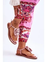 Dámské žabky s Rose Nude model 21620552 - Boto