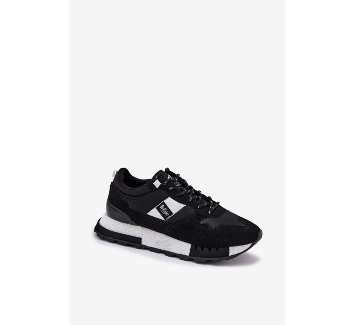 Zateplené pánské sneakers na platformě Lee Cooper LCJ-25-03-3378M černé