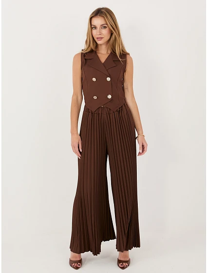 Komplet IT KMPL model 22102657 ciemny brązowy - FPrice Komplet IT KMPL model 22102657 ciemny brązowy - FPrice