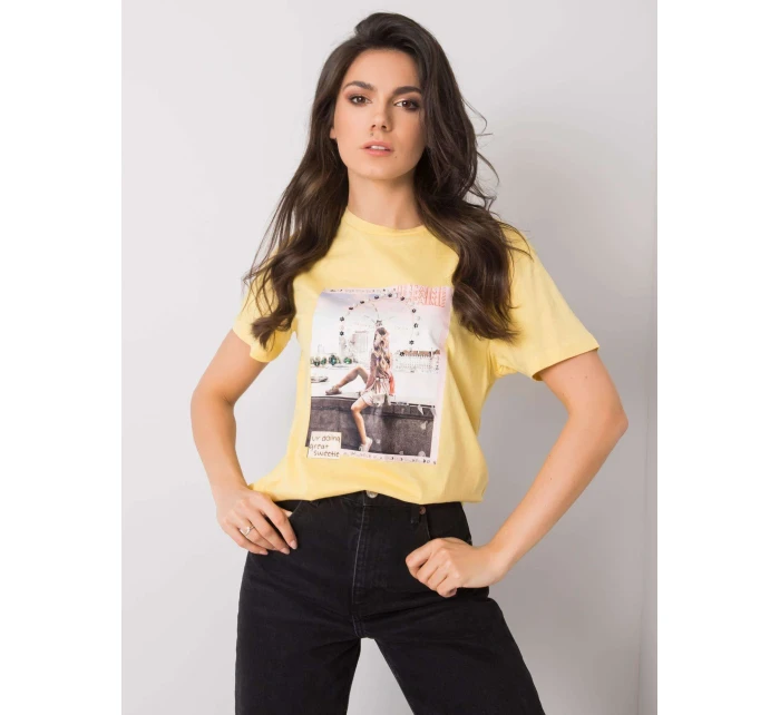 Tričko PM TS SS21TX41.20 žlutá Tričko PM TS SS21TX41.20 žlutá