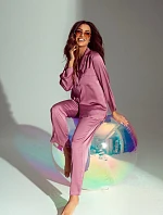 De Lafense 883 Cordelia pyžamo dlouhé/r M-2XL rozepínací