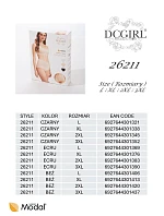 Kalhotky DC Girl 26211, balení L–3XL