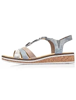 Pohodlné sandály W model 22050656 - Rieker Pohodlné sandály W model 22050656 - Rieker