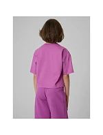 Dívčí volné tričko s potiskem 4F 4FJRSS26TTSHF3827-51S