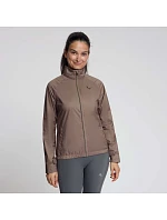 Běžecká bunda Rogelli ESSENTIAL, barva mokka, velikost M