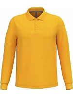 Kariban K 243 Pánské piqué polo s dlouhým rukávem 20.K243 yellow Kariban K 243 Pánské piqué polo s dlouhým rukávem 20.K243 yellow