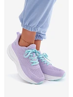 Dámské sportovní boty na platformě Levandulové Gelirae Dámské sportovní boty na platformě Levandulové Gelirae