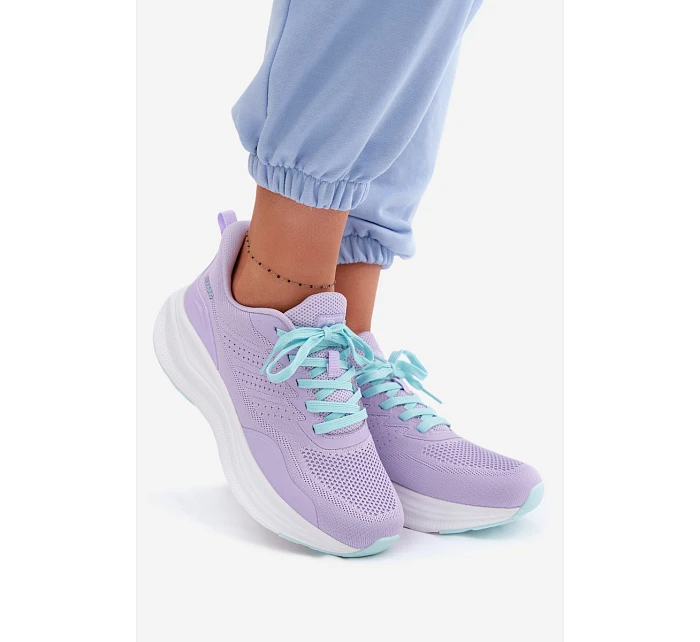 Dámské sportovní boty na platformě Levandulové Gelirae Dámské sportovní boty na platformě Levandulové Gelirae