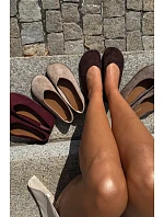 Dámské baleríny barefoot čokoládové Hollin Dámské baleríny barefoot čokoládové Hollin