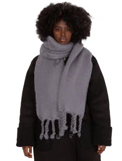 Szalik AT SZ model 19341621 ciemny szary - FPrice