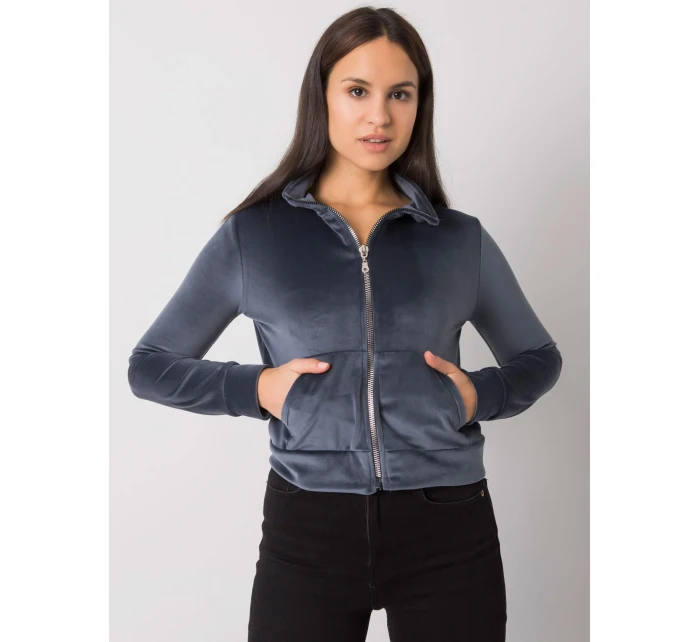 Mikina RV BL 7303.98P tmavě šedá