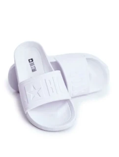 Dětské módní pantofle Big Star - bílé